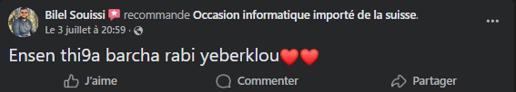 Avis client