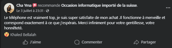 Avis client